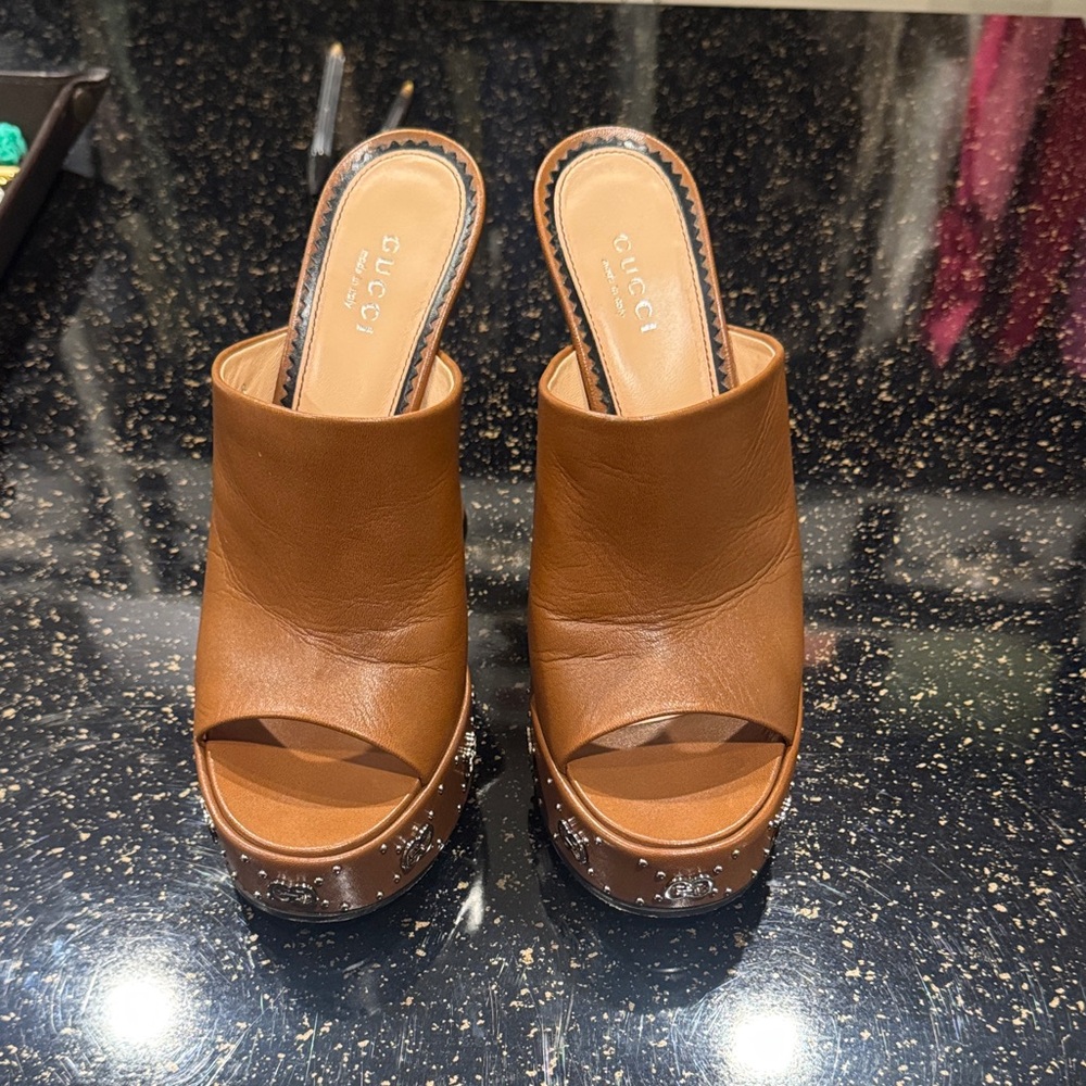 GUCCI Malaga Kid Janaya 150mm Platform Sandals